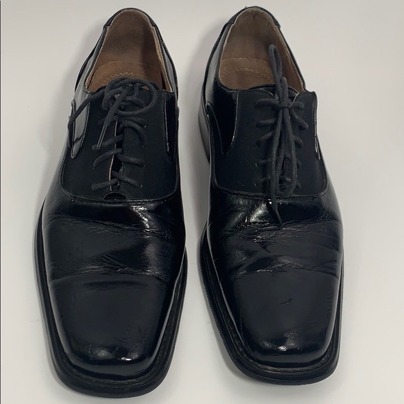 Fratelli Select Curb Appeal black patent oxfords main image 4